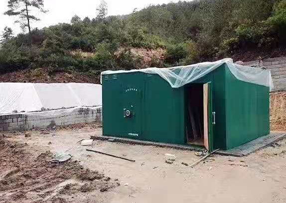五龙口镇露天如何存放爆破线放炮线等爆破器材？
